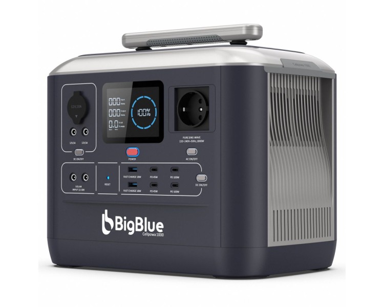 Портативна зарядна станція BigBlue CP1000 1000W 1075.2Wh