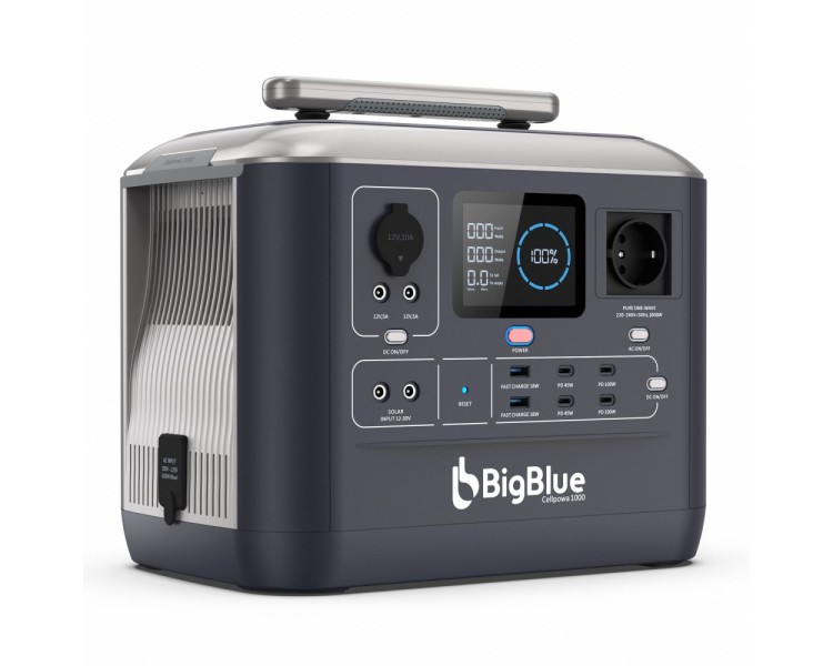 Портативна зарядна станція BigBlue CP1000 1000W 1075.2Wh