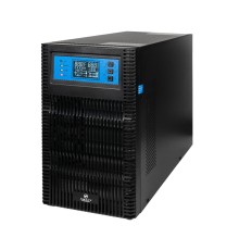 Джерело безперебійного живлення Kraft KRF-T3000VA/3000W(LCD) Pro Online UPS з вбудованими акумуляторними батареями
