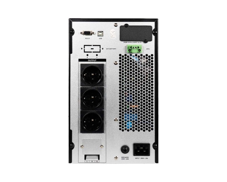 Джерело безперебійного живлення Kraft KRF-T3000VA/3000W(LCD) Pro Online UPS з вбудованими акумуляторними батареями