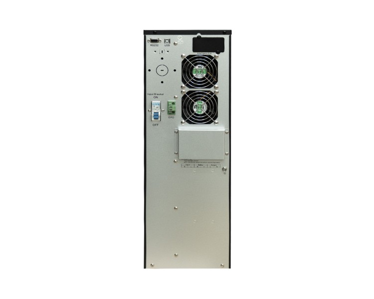Джерело безперебійного живлення Kraft KRF-T6000VA/6000W(LCD) Pro Online UPS з вбудованими акумуляторними батареями