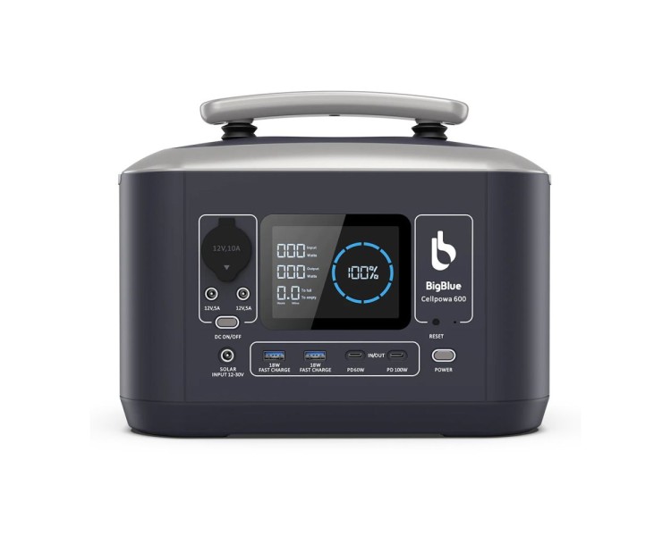 Портативна зарядна станція BigBlue CP600 600W 537.6Wh