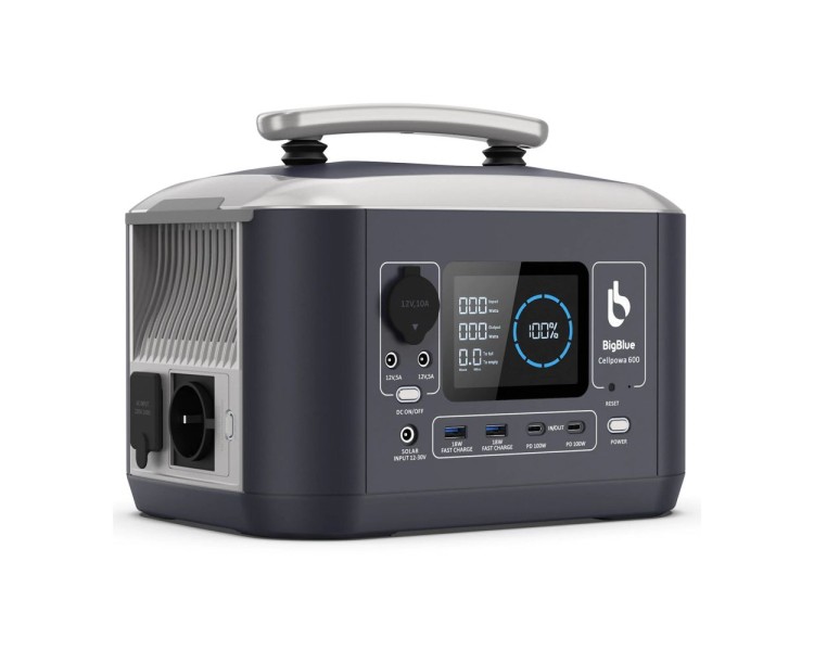 Портативна зарядна станція BigBlue CP600 600W 537.6Wh