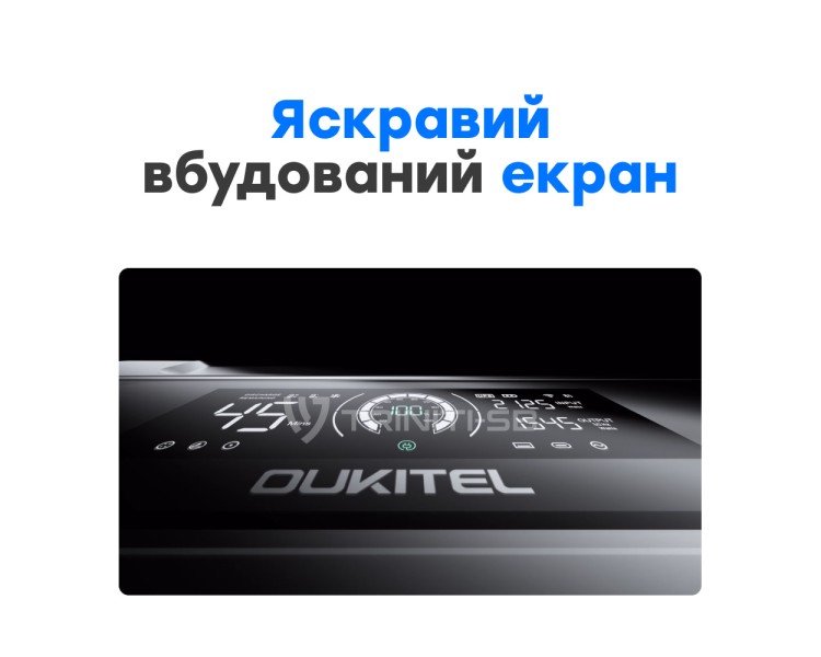 Портативна зарядна станція OUKITEL P2001E PLUS 2400W 2048Wh