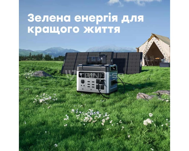Портативна зарядна станція OUKITEL P2001E PLUS 2400W 2048Wh