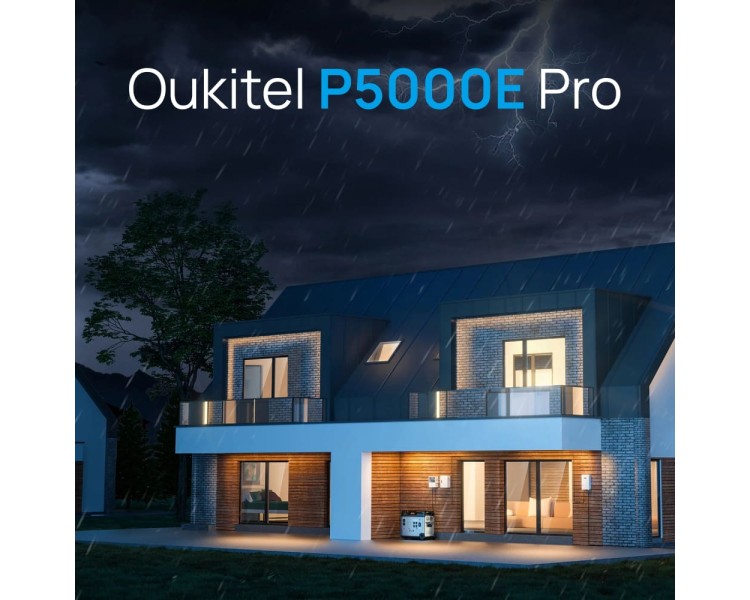 Портативна зарядна станція OUKITEL P5000E Pro 4000W 5120Wh