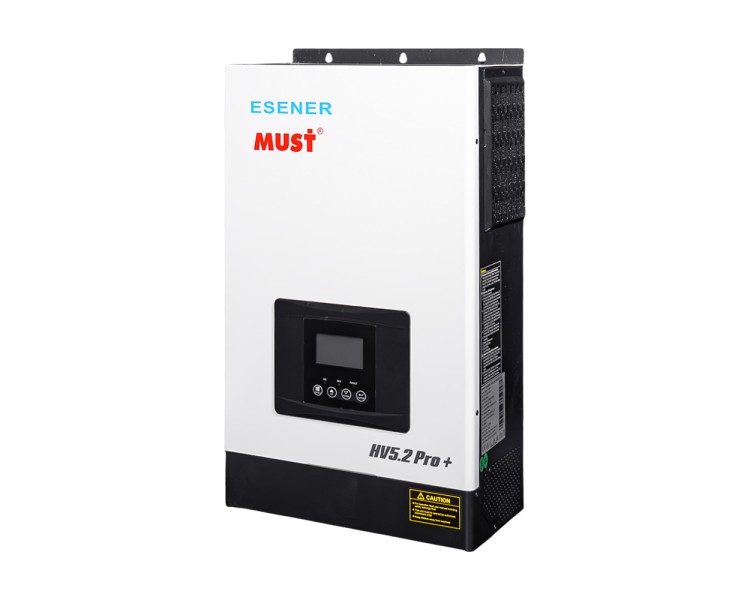 Автономний високочастотний інвертор 5.2kW Must PV18-5248 PRO DC48V - 5.2KVA/5200W WiFi, з комплектом для паралельного підключення