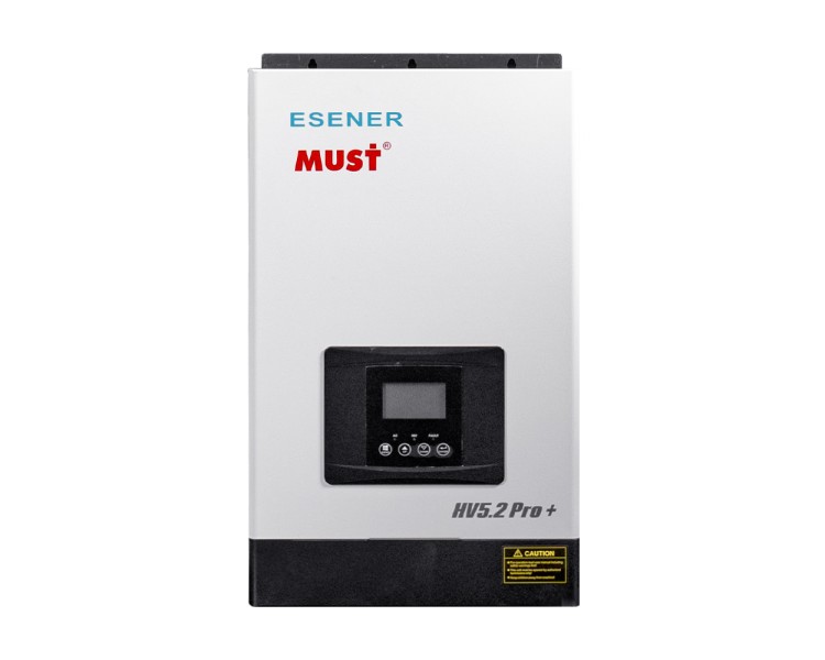 Автономний високочастотний інвертор 5.2kW Must PV18-5248 PRO DC48V - 5.2KVA/5200W WiFi, з комплектом для паралельного підключення