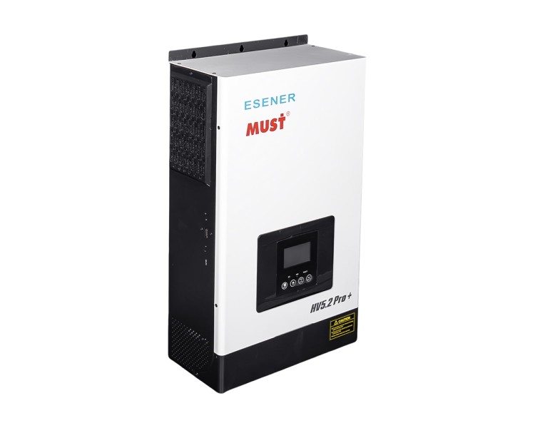 Автономний високочастотний інвертор 5.2kW Must PV18-5248 PRO DC48V - 5.2KVA/5200W WiFi, з комплектом для паралельного підключення