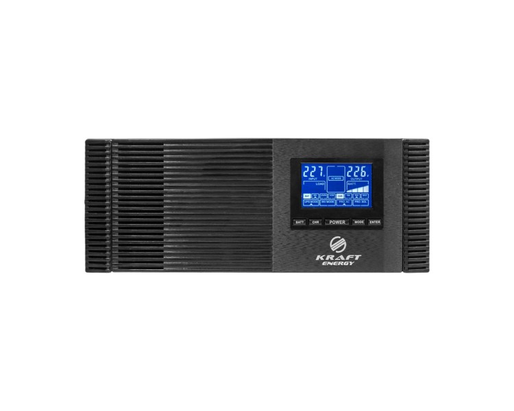 Гібридний інвертор 1200VA/1kW Kraft KRF-AVR1200VA/1КW-12V (MPPT 30А) для підключення сонячних панелей