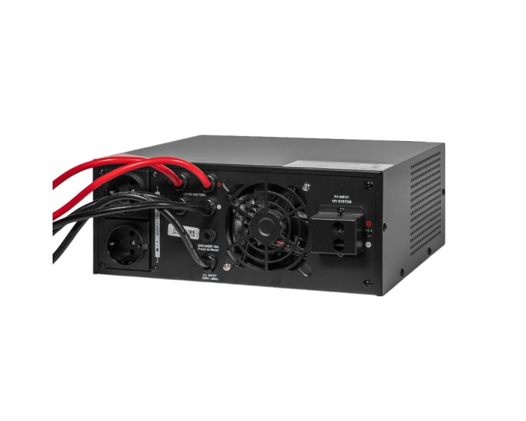 Гібридний інвертор 1200VA/1kW Kraft KRF-AVR1200VA/1КW-12V (MPPT 30А) для підключення сонячних панелей
