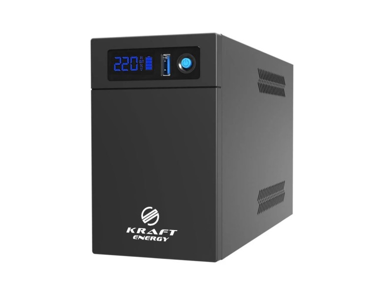 Джерело безперебійного живлення Kraft KRF-1200VA/720W(LED)LiFePO4 UPS