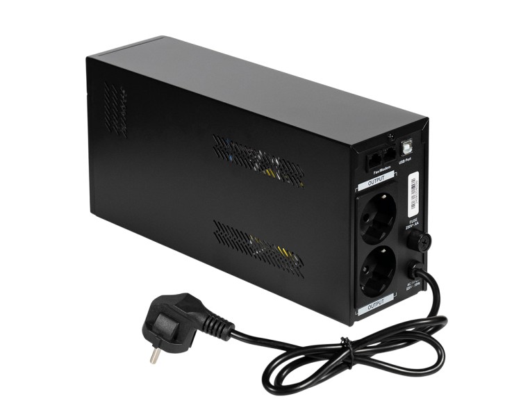 Джерело безперебійного живлення Kraft KRF-1200VA/720W(LED)LiFePO4 UPS