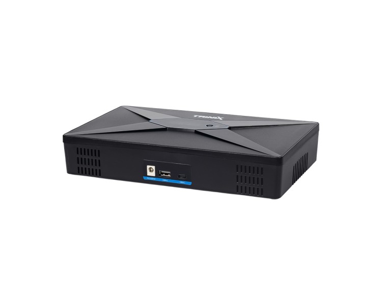 Джерело безперебійного живлення DC UPS Trinix TRX-MUPS-48100 Type-C (4*6000mAh LiFePo4) 5V/12V/24V/48V/52V/PoE, LiFePO4 4*6Ah, для роутера і медіаконвертера