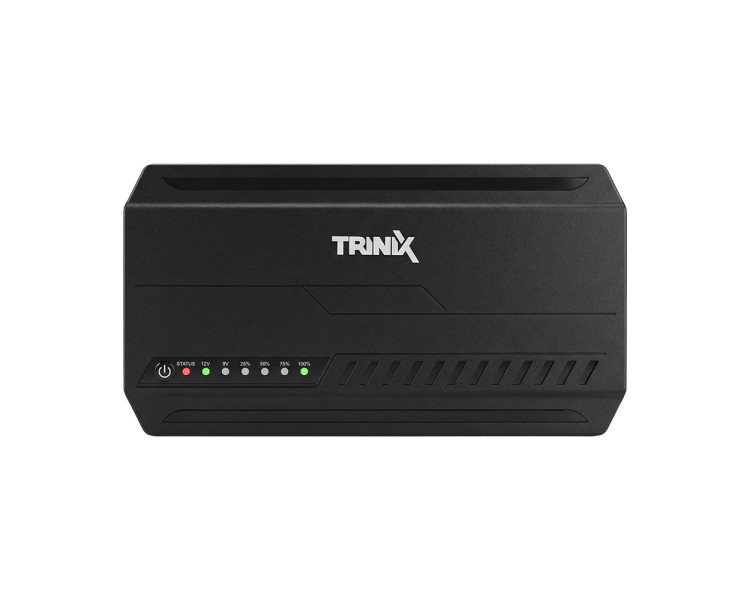Джерело безперебійного живлення DC UPS Trinix TRX-MUPS-1848 Type-C (24000mAh LiFePo4) 5V/9V/12V/48V/PoE, LiFePo4 4*6Ah, для роутера і медіаконвертера