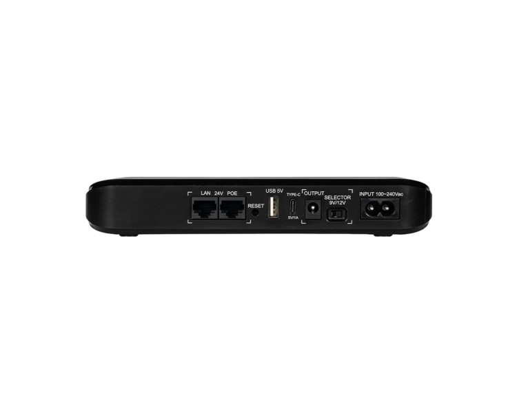 Джерело безперебійного живлення Mini UPS SKE POE-830P-LFP 20000mAh 5V/9V/12V/24V/PoE, LiFePo4 4*5Ah, для роутера та оптичного терміналу