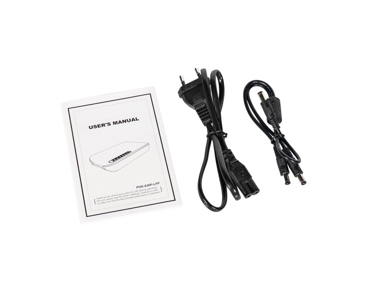 Джерело безперебійного живлення Mini UPS SKE POE-830P-LFP 20000mAh 5V/9V/12V/24V/PoE, LiFePo4 4*5Ah, для роутера та оптичного терміналу