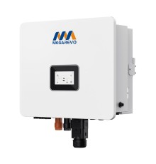 Гібридний однофазний інвертор для сонячних панелей 10kW Megarevo R10KL1DA-G2S 2 MPPT WiFi