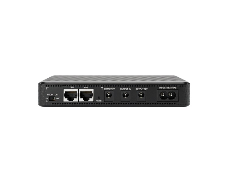 Джерело безперебійного живлення Mini UPS SKE POE-432N 8800mAh 5V/9V/12V/15V/24V/PoE, Li-ion 4*2.2Ah, для роутера та оптичного терміналу