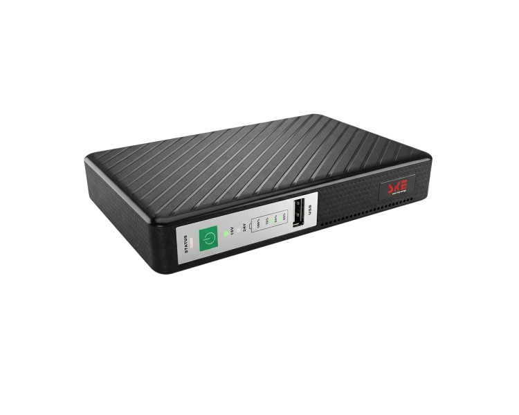 Джерело безперебійного живлення Mini UPS SKE POE-432N 8800mAh 5V/9V/12V/15V/24V/PoE, Li-ion 4*2.2Ah, для роутера та оптичного терміналу