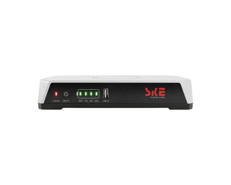 Джерело безперебійного живлення Mini UPS SKE POE-36E-LFP 48V 20000mAh 5V/9V/12V/24V/48V/PoE, LiFePO4 4*5Ah, для роутера та оптичного терміналу