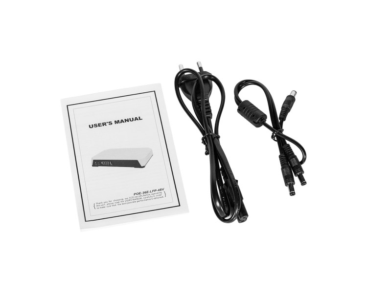 Джерело безперебійного живлення Mini UPS SKE POE-36E-LFP 48V 20000mAh 5V/9V/12V/24V/48V/PoE, LiFePO4 4*5Ah, для роутера та оптичного терміналу