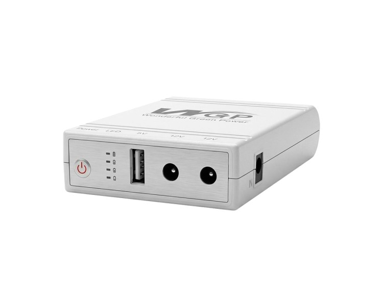 Джерело безперебійного живлення Mini UPS WGP UPS103A 10400mAh 5V/12V/12V, Li-ion 4*2.6Ah, для роутера та оптичного терміналу