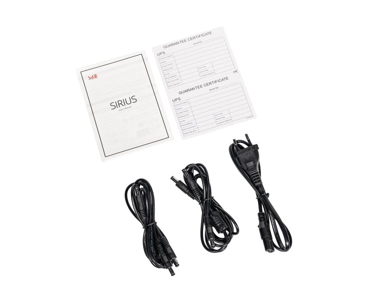 Джерело безперебійного живлення Mini UPS SKE SIRIUS 45W 30000mAh 5V/9V/12V/24V/PoE, LiFePO4 2*15Ah, для роутера та оптичного терміналу