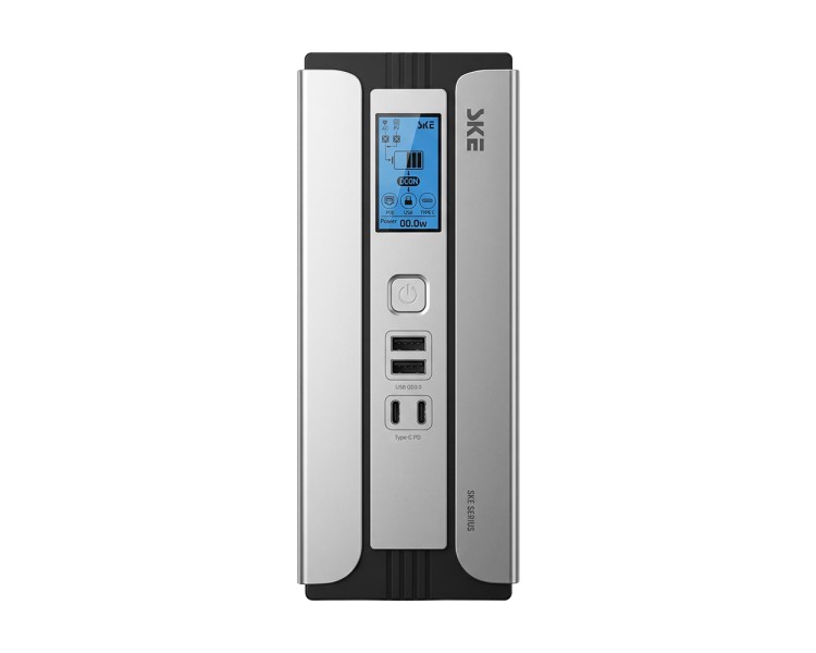 Джерело безперебійного живлення Mini UPS SKE SIRIUS 45W 30000mAh 5V/9V/12V/24V/PoE, LiFePO4 2*15Ah, для роутера та оптичного терміналу