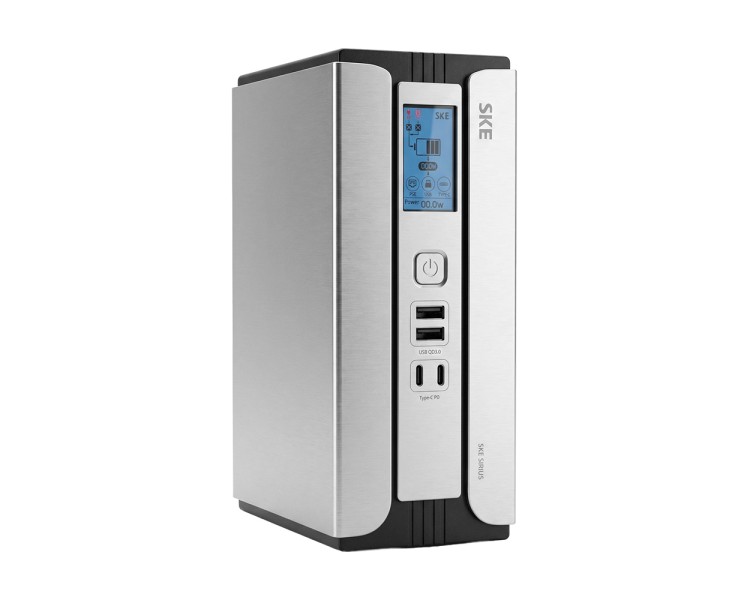 Джерело безперебійного живлення Mini UPS SKE SIRIUS 45W 30000mAh 5V/9V/12V/24V/PoE, LiFePO4 2*15Ah, для роутера та оптичного терміналу