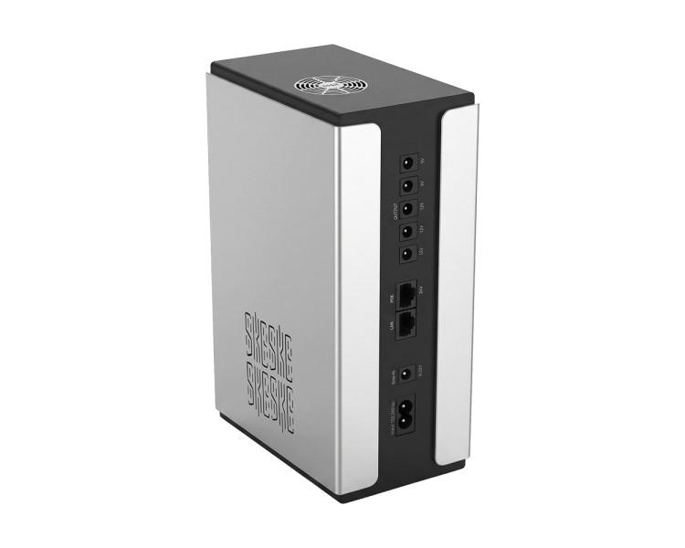 Джерело безперебійного живлення Mini UPS SKE SIRIUS 45W 30000mAh 5V/9V/12V/24V/PoE, LiFePO4 2*15Ah, для роутера та оптичного терміналу
