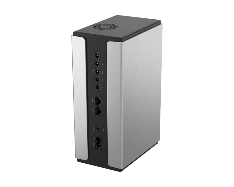 Джерело безперебійного живлення Mini UPS SKE SIRIUS 45W 30000mAh 5V/9V/12V/24V/PoE, LiFePO4 2*15Ah, для роутера та оптичного терміналу