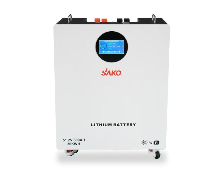 Акумуляторна батарея літій-залізо-фосфатна LiFePO4 600А*год 51.2В 30720Вт*год Sako Li-Sun series SK-51.2V600Ah настінний / підлоговий монтаж