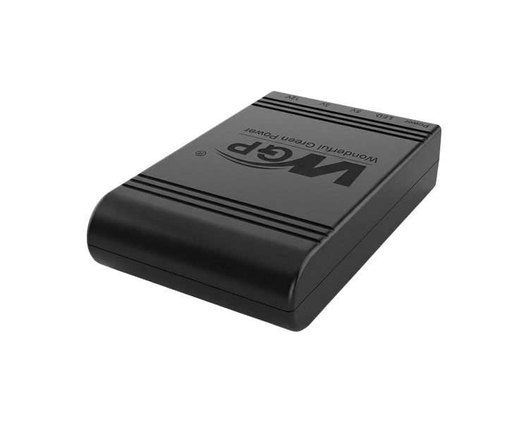 Комплект Mini UPS з блоком живлення: джерело безперебійного живлення Mini UPS WGP UPS1032 Black 10400mAh 5V/9V/12V, Li-ion 4*2.6Ah, для роутера і оптичного термінала та блок живлення SPF-1202B 12V/2A (24W)