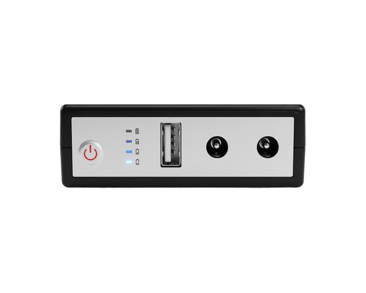 Комплект Mini UPS з блоком живлення: джерело безперебійного живлення Mini UPS WGP UPS1032 Black 10400mAh 5V/9V/12V, Li-ion 4*2.6Ah, для роутера і оптичного термінала та блок живлення SPF-1202B 12V/2A (24W)