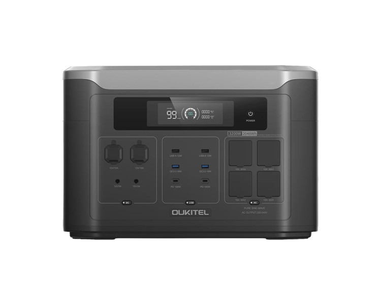 Портативна зарядна станція OUKITEL BP3000E 3200W 2048Wh