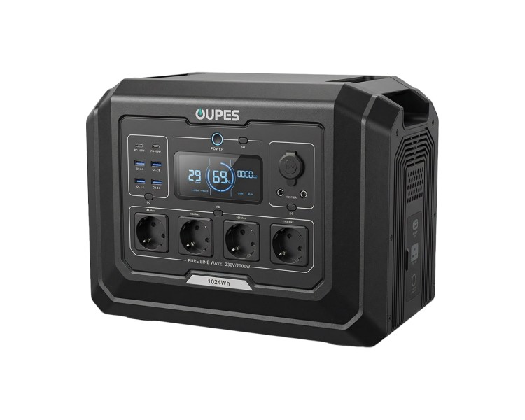 Портативна зарядна станція OUPES Mega 1 S1 2000W 1024Wh LiFePO4