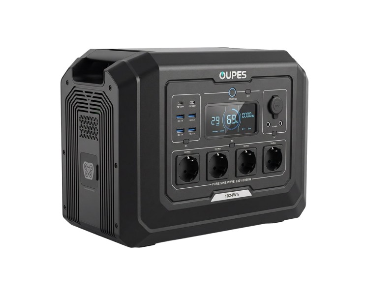 Портативна зарядна станція OUPES Mega 1 S1 2000W 1024Wh LiFePO4