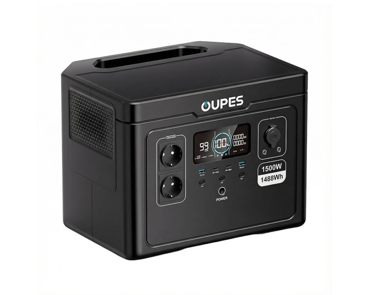 Портативна зарядна станція OUPES S015 (Exodus) 1500W 1488Wh LiFePO4