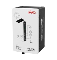 Система резервного живлення (інвертор та батарея) Sako Alpha-ESS-500W/1KWh настінна. Потужність 500 Вт, енергоємність 1004.8 Вт*год, LifePO4