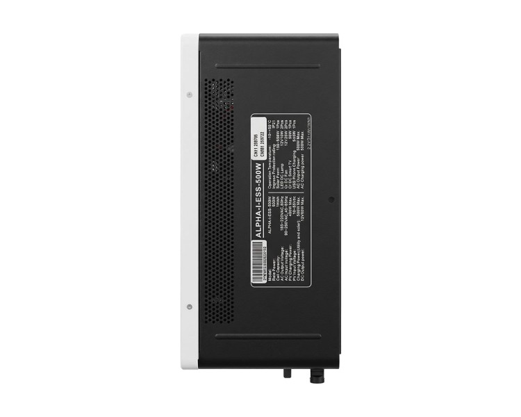 Система резервного живлення (інвертор та батарея) Sako Alpha-ESS-500W/1KWh настінна. Потужність 500 Вт, енергоємність 1004.8 Вт*год, LifePO4