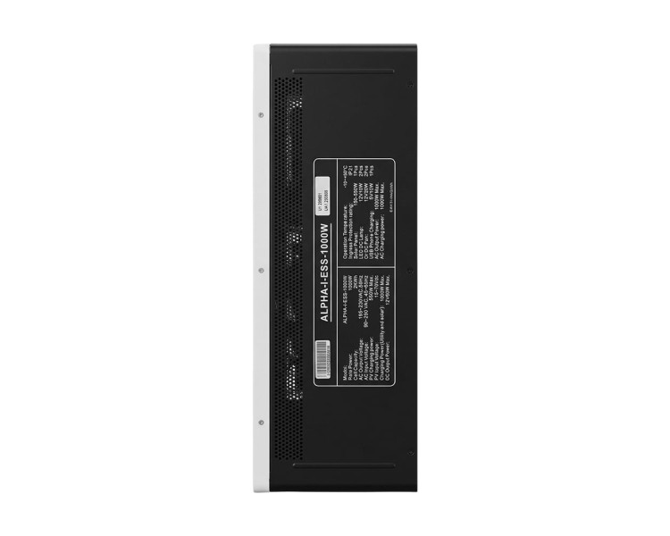 Cистема резервного живлення (інвертор та батарея) Sako Alpha-ESS-1000W/2KWh настінна. Потужність 1000 Вт, енергоємність 2009.6 Вт*год, LifePO4