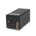 Повербанк 50000mAh Power Bank Kraft TPB-2350 Black 22.5W QC3.0 LED-ліхтар