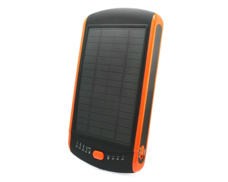 Повербанк з сонячною панеллю 23000mAh Power Bank Kraft TPB-MC85SLP