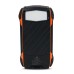 Повербанк з сонячною панеллю 30000mAh Power Bank Kraft TPB-1830SLP Orange 18W QC2.0 LED-ліхтар