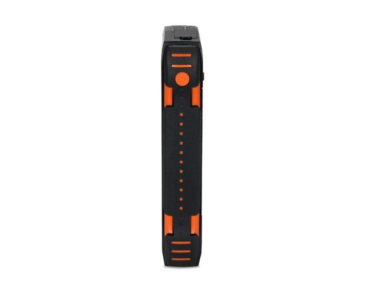 Повербанк з сонячною панеллю 30000mAh Power Bank Kraft TPB-1830SLP Orange 18W QC2.0 LED-ліхтар