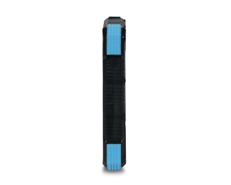 Повербанк з сонячною панеллю 20000mAh Power Bank Kraft TPB-1820SLP Blue бездротова зарядка 18W QC2.0 LED-ліхтар