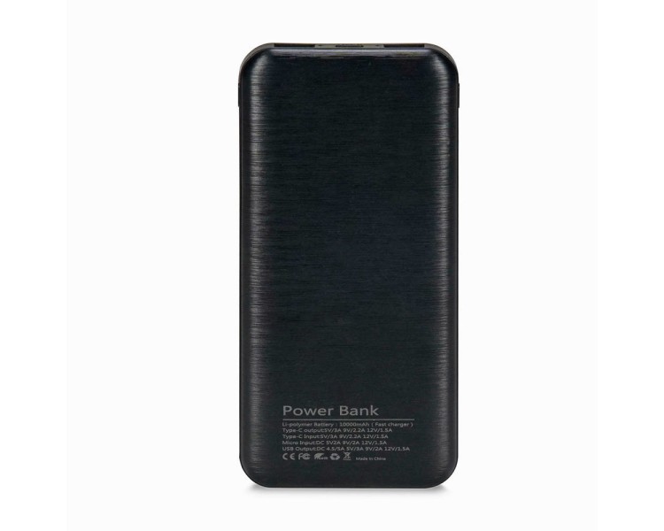 Повербанк 10000mAh Power Bank Kraft TPB-2010 Black 22.5W QC3.0