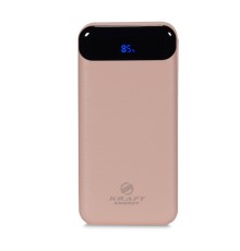 Повербанк 20000mAh Power Bank Kraft TPB-2020 Pink 22.5W QC3.0