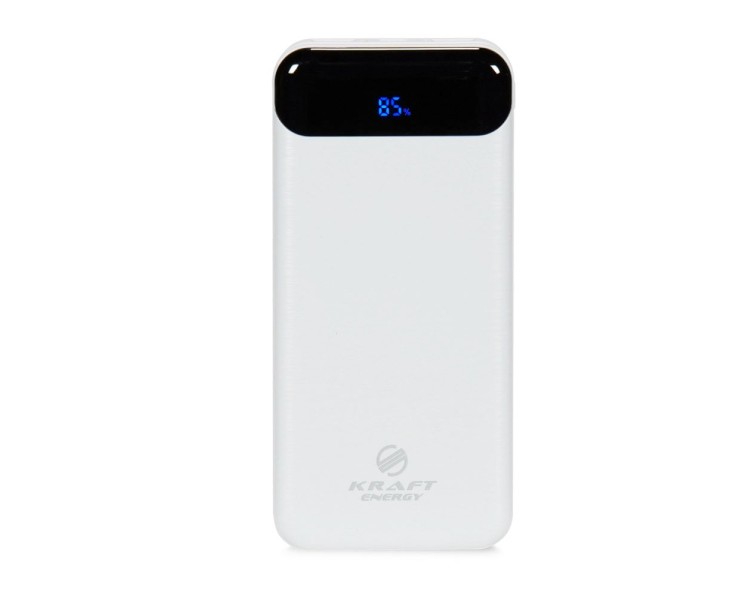 Повербанк 20000mAh Power Bank Kraft TPB-2020 White 22.5W QC3.0